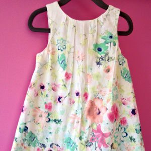 JE SUIS EN CP! (Paris) Floral A-Line Dress 4T